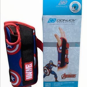 Marvel Avengers Wrist Brace Captain America DONJOY ADVANTAGE NIB for you…
